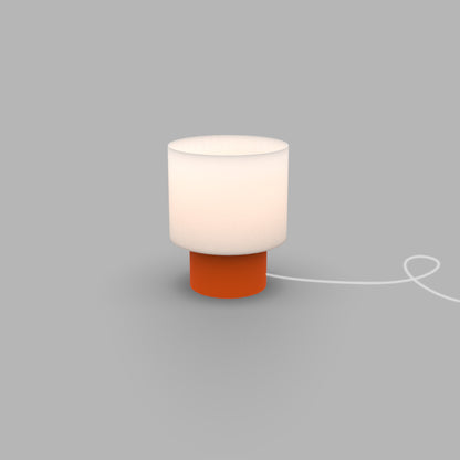 Poco Circle Lamp - Orange