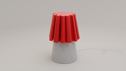 Ruffle Lamp