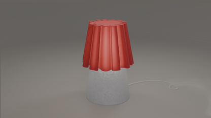 Ruffle Lamp