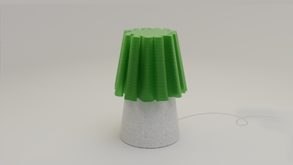 Ruffle Lamp