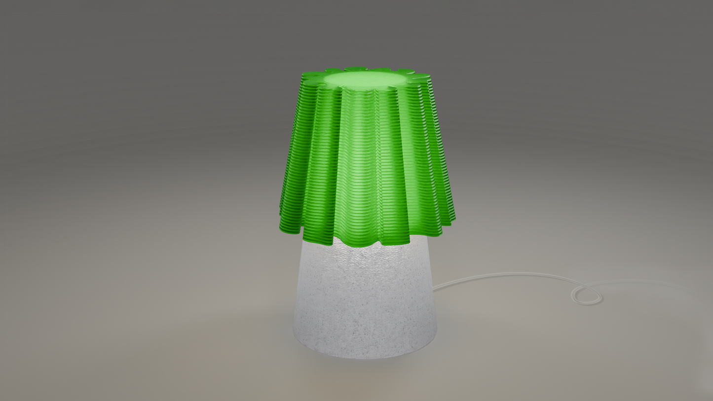 Ruffle Lamp