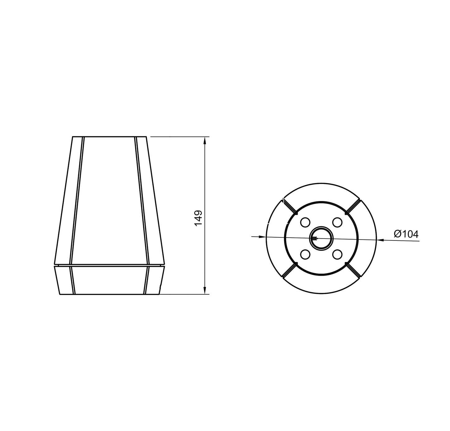 Battery operated smart table lamp with dimming, voice control, and scene setting via Tuya Smart Life app. Perfect for creating ambiance anywhere.