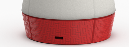 Sophisticated Venti Smart Lamp with maze finish